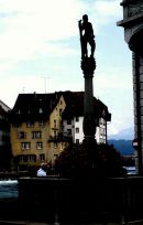 Profile of Fountain, Lucerne